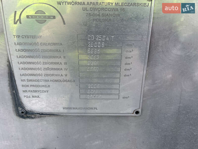 Цистерна Bodex KIS 2006 в 
