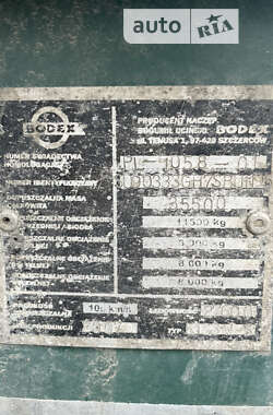Самоскид напівпричіп Bodex KIS 2007 в Чуднові