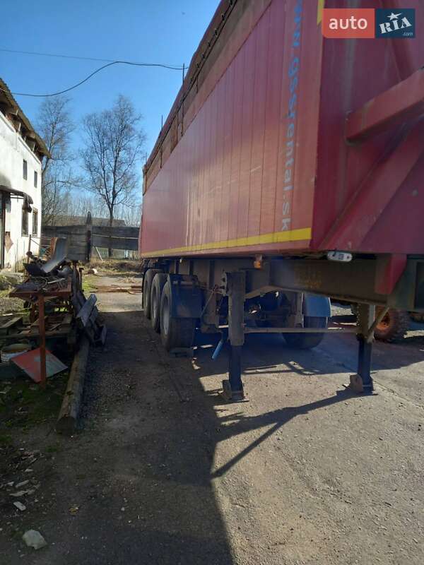 Самоскид напівпричіп Bodex Напівпричіп 2005 в Ужгороді