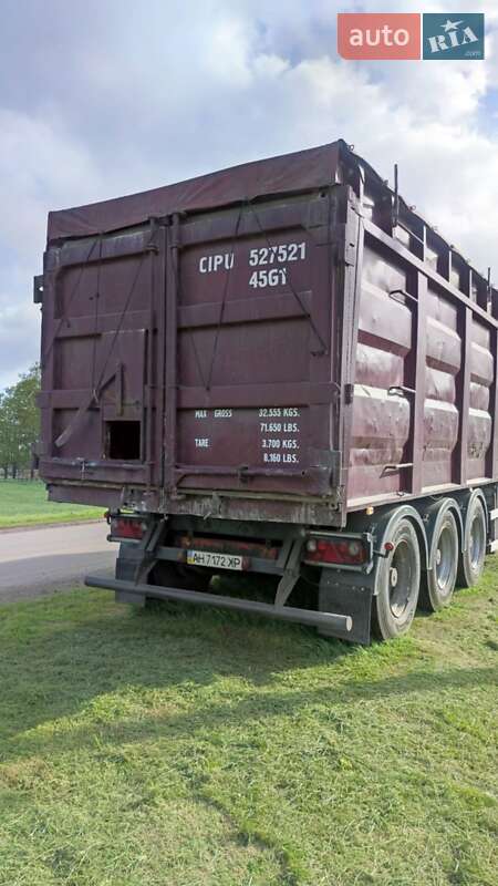 Самоскид напівпричіп Bodex Напівпричіп 2005 в Шишаках