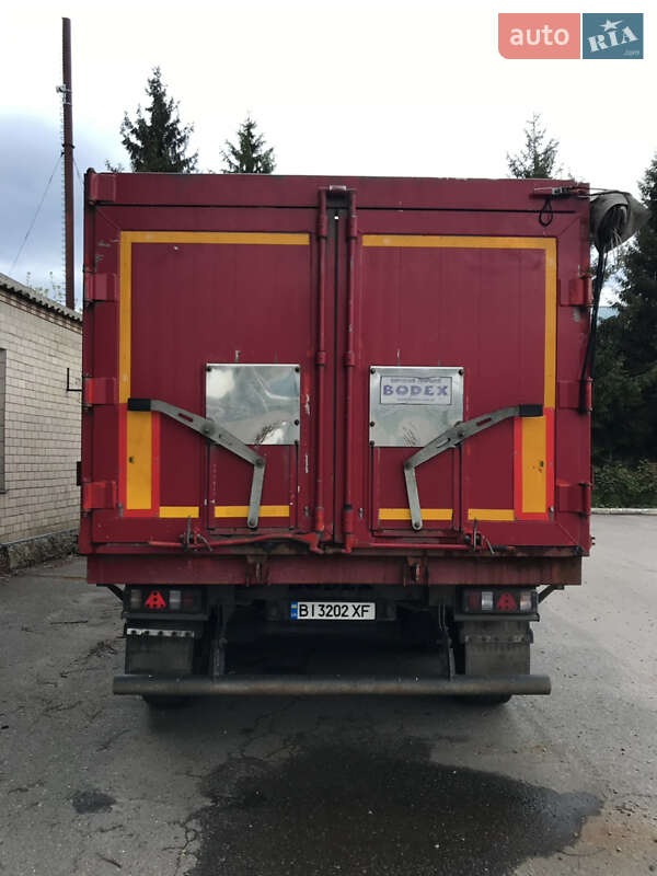 Зерновоз - напівпричіп Bodex Напівпричіп 2008 в Кременчуці