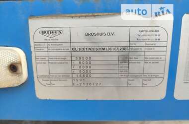 Низкорамна платформа Broshuis E-2130 1992 в 
