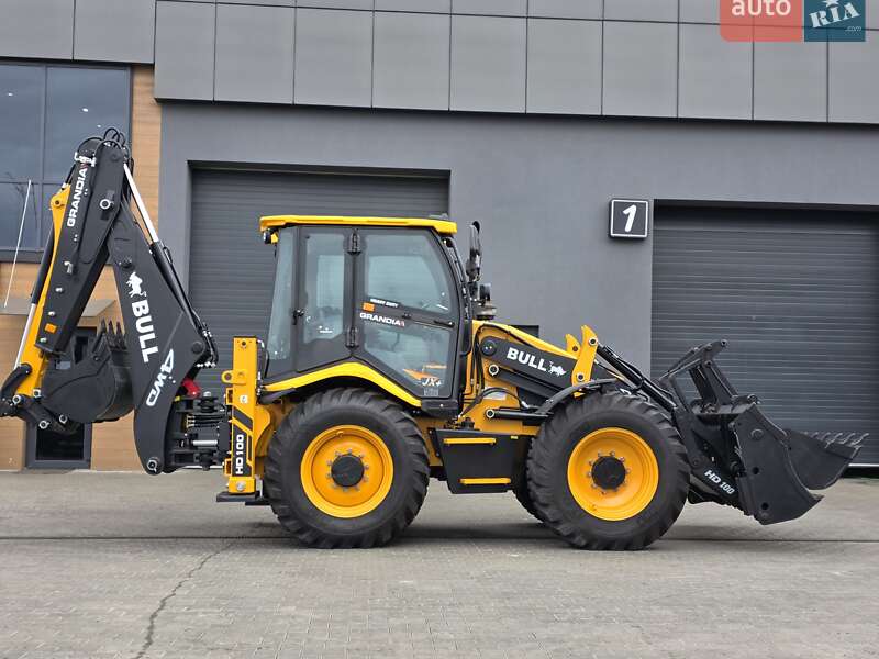 Екскаватор навантажувач Bull HD 100 2025 в Рівному
