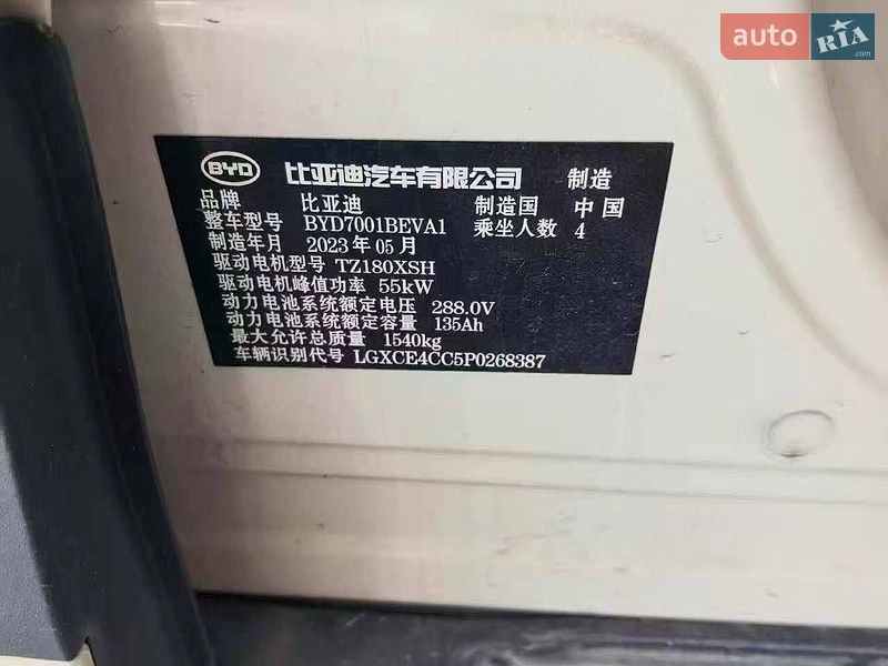 Хетчбек BYD Seagull 2023 в Одесі