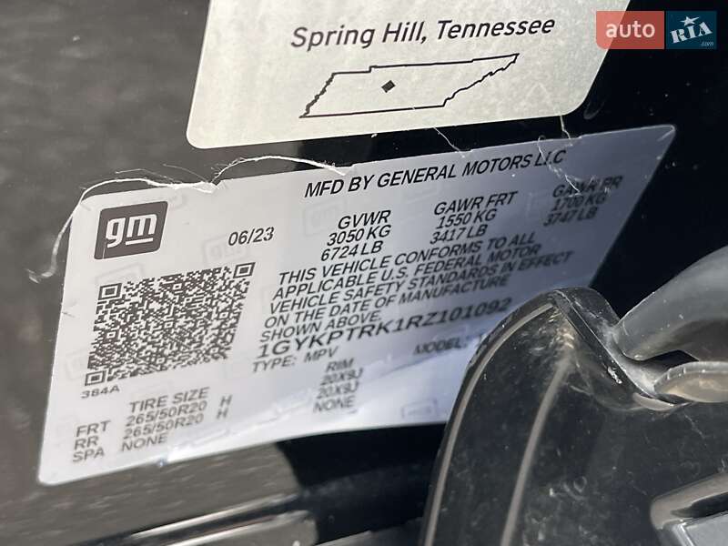 Внедорожник / Кроссовер Cadillac Lyriq 2023 в Киеве