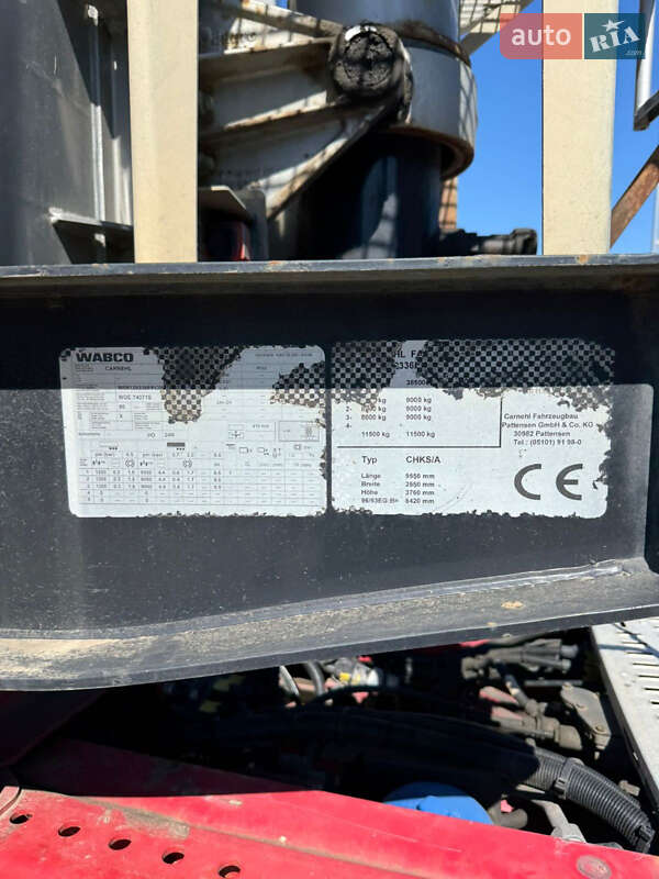 Зерновоз - полуприцеп Carnehl CHKS/AH 2015 в Звягеле