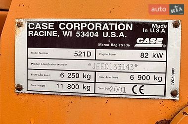 Фронтальный погрузчик Case Construction 521D 2001 в Луцке