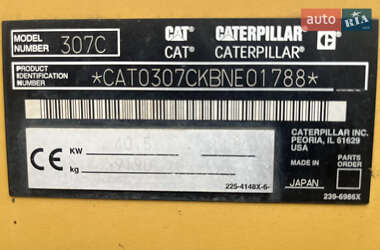 Гусеничний екскаватор Caterpillar 307C 2007 в 