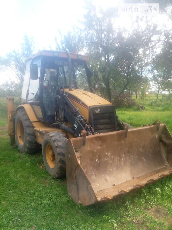 Екскаватор навантажувач Caterpillar 428 1997 в Одесі фото Екскаватор навантажувач Caterpillar 428 1997 в Одесі