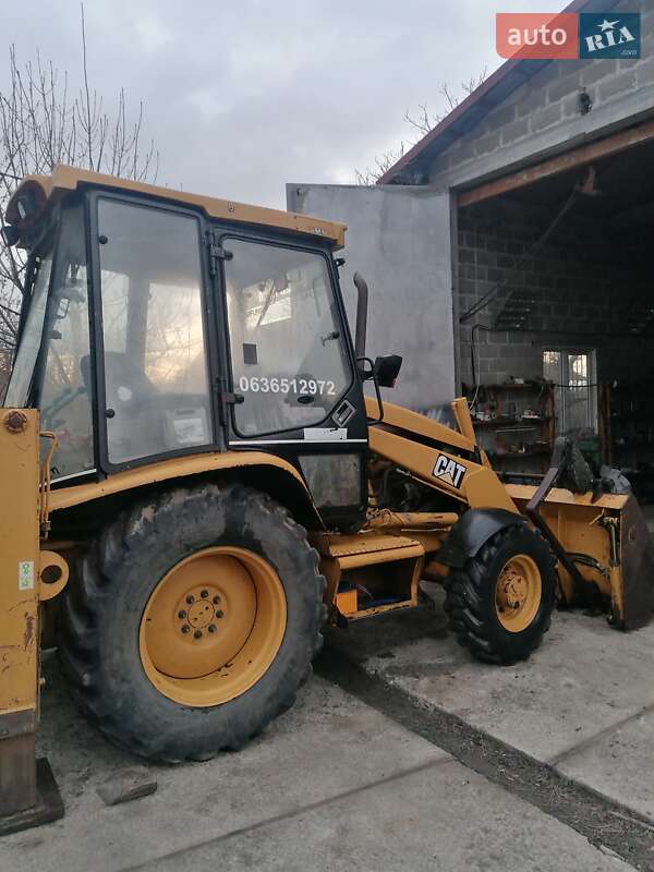 Екскаватор навантажувач Caterpillar 428 1998 в Львові