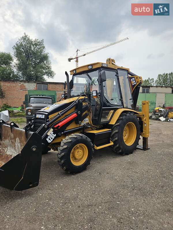 Экскаватор погрузчик Caterpillar 428 1999 в Львове