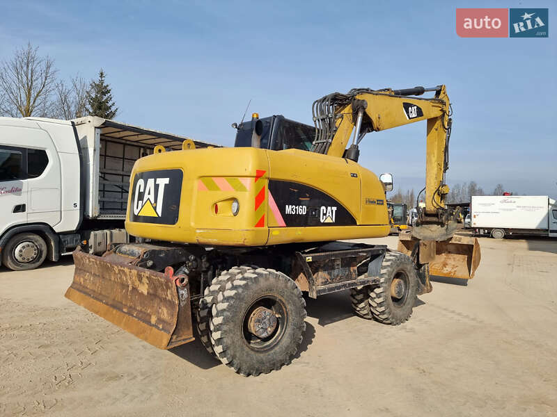 Колесный экскаватор Caterpillar M316 2012 в Одессе