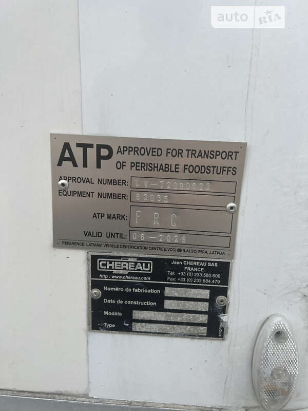Рефрижератор полуприцеп Chereau CD 382CHB 2010 в Львове