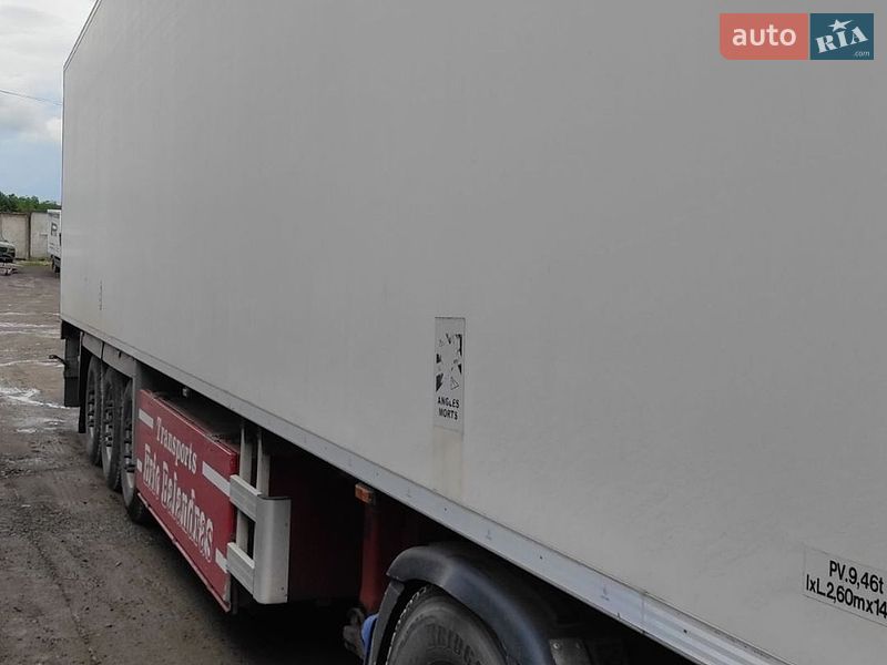 Рефрижератор полуприцеп Chereau CD 382CHB 2007 в Христиновке