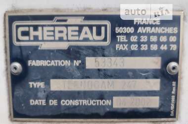 Рефрижератор полуприцеп Chereau Inogam 2001 в 
