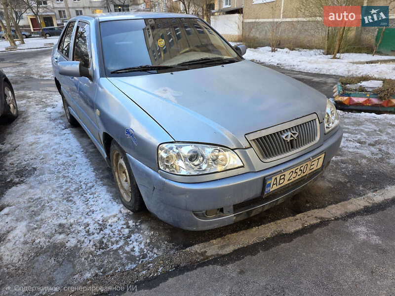 2007 Chery Amulet, VIN Y6DDA11A07D007082:plate — фото 1 (autoria)
