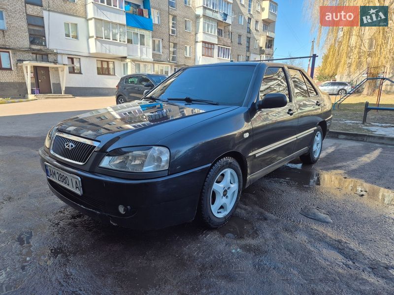 2008 Chery Amulet, VIN Y6DDA11B08D166713:plate — фото 1 (autoria)
