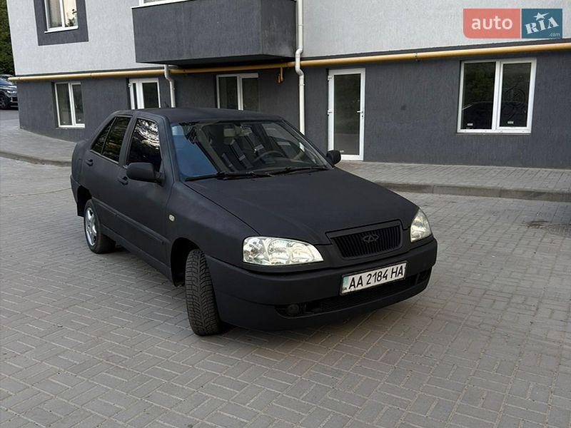 2008 Chery Amulet, VIN LVVDA11B28D029093:plate — фото 1 (autoria)