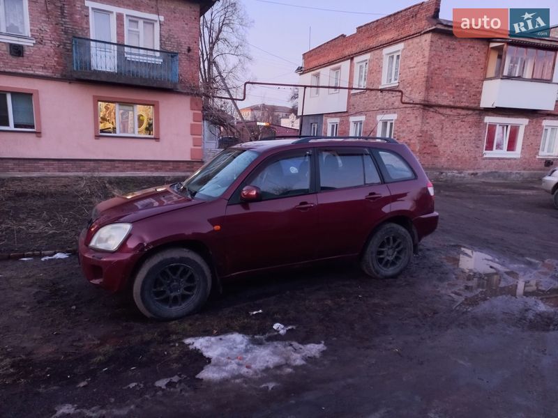 Внедорожник / Кроссовер Chery Tiggo 2007 в Лебедине