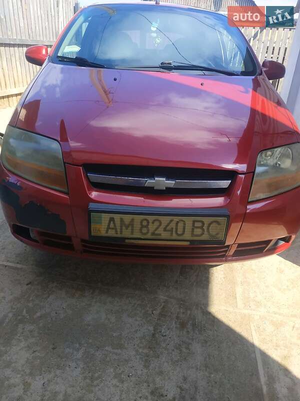 Хетчбек Chevrolet Aveo 2007 в Житомирі