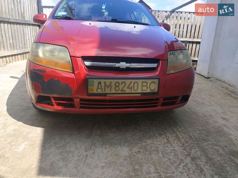 Хетчбек Chevrolet Aveo 2007 в Житомирі