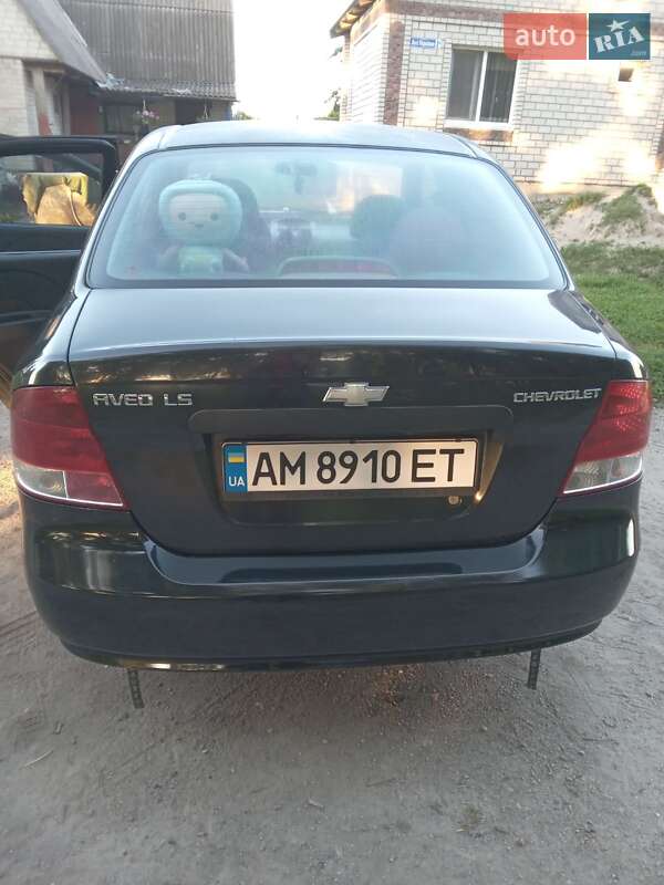 Седан Chevrolet Aveo 2006 в Бердичеві