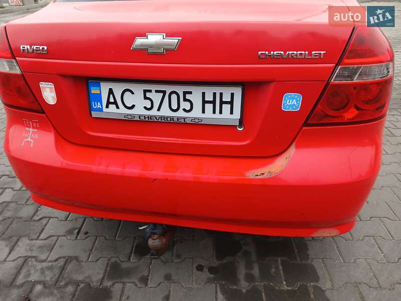 Седан Chevrolet Aveo 2008 в Луцке