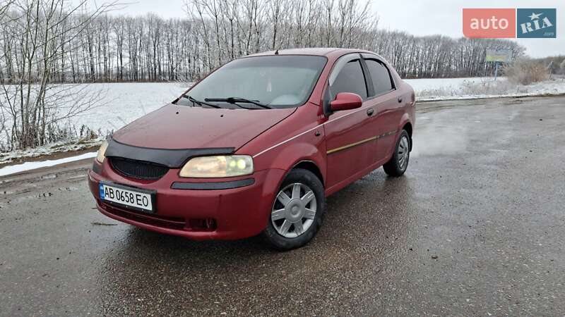 Седан Chevrolet Aveo 2005 в Бердичеві фото Седан Chevrolet Aveo 2005 в Бердичеві