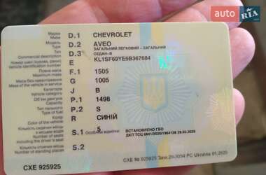 Седан Chevrolet Aveo 2005 в 