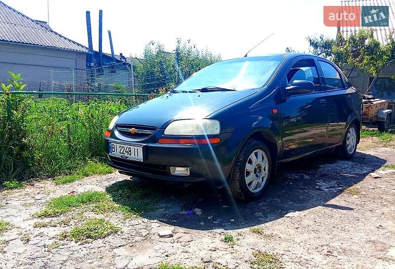 Седан Chevrolet Aveo 2005 в Пирятине