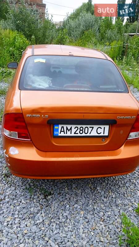 Седан Chevrolet Aveo 2006 в Житомирі фото 6 Седан Chevrolet Aveo 2006 в Житомирі