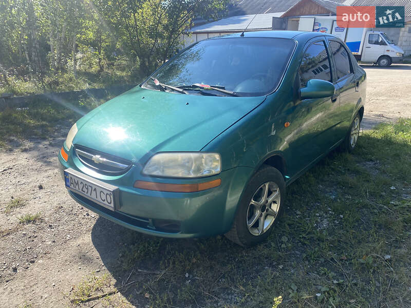 Седан Chevrolet Aveo 2004 в Житомире фото 7 Седан Chevrolet Aveo 2004 в Житомире