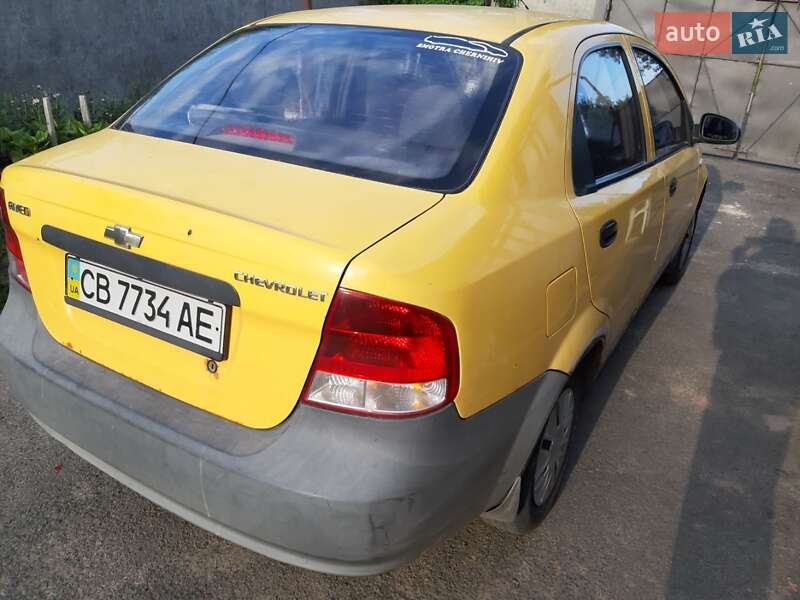 Седан Chevrolet Aveo 2005 в Чернигове фото 2 Седан Chevrolet Aveo 2005 в Чернигове