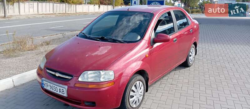 Седан Chevrolet Aveo 2005 в Запорожье