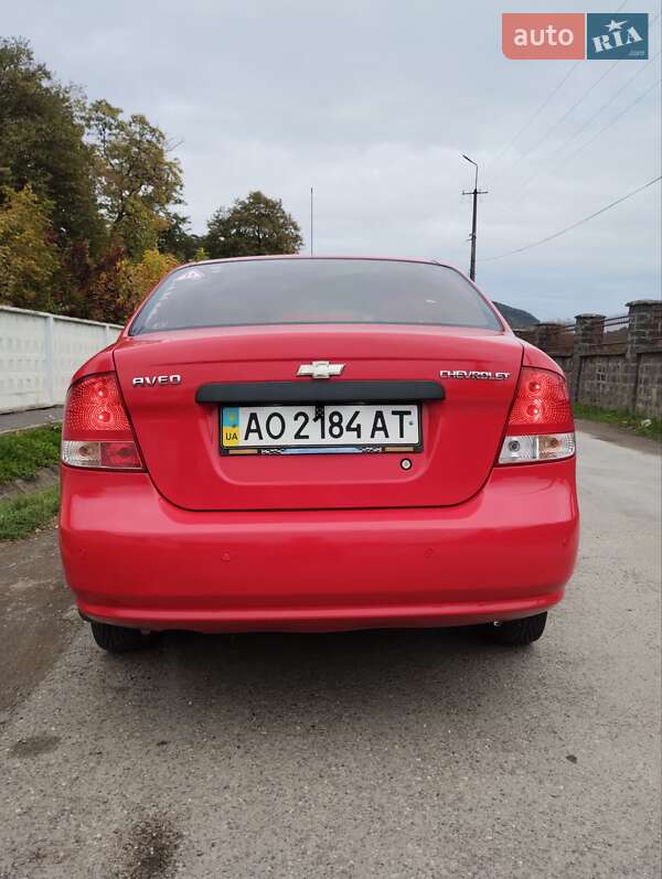 Седан Chevrolet Aveo 2005 в Виноградові фото 7 Седан Chevrolet Aveo 2005 в Виноградові