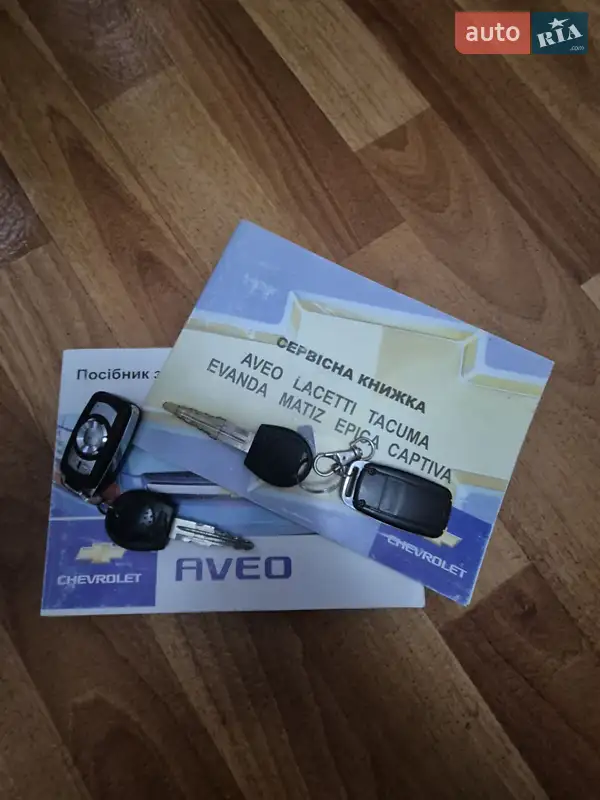 Седан Chevrolet Aveo 2007 в Чернигове документ