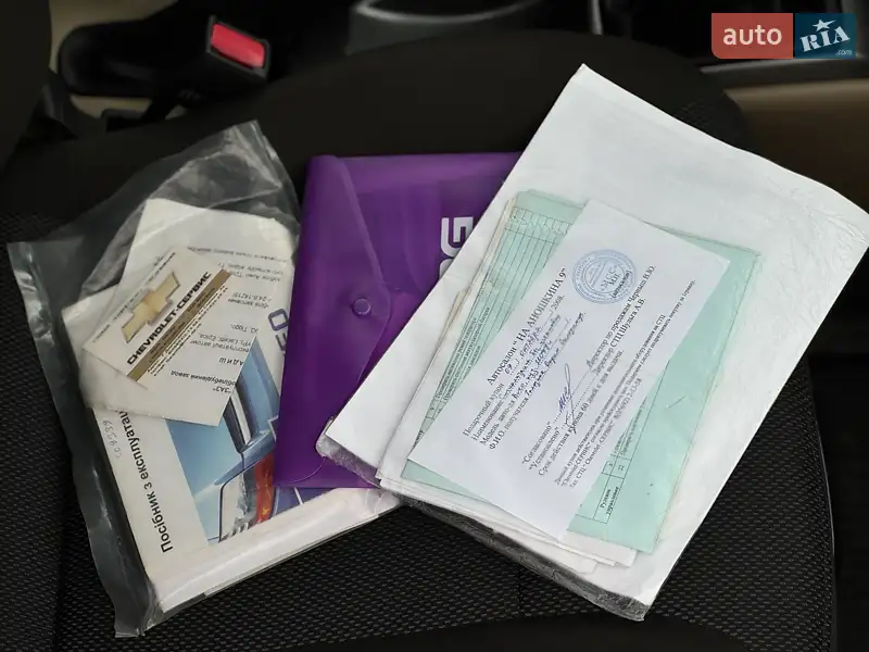 Седан Chevrolet Aveo 2008 в Дніпрі документ