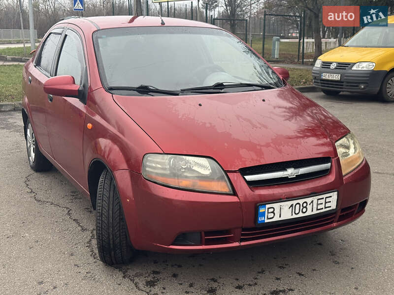 Седан Chevrolet Aveo 2005 в Полтаві
