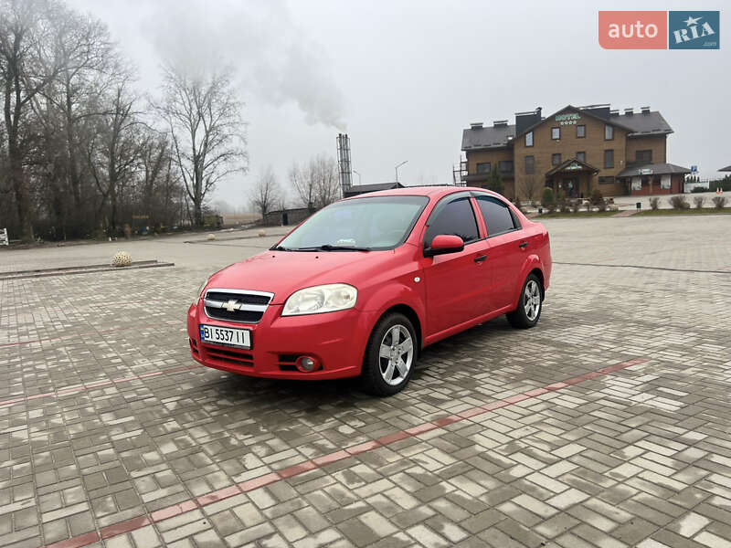 Седан Chevrolet Aveo 2007 в Полтаві
