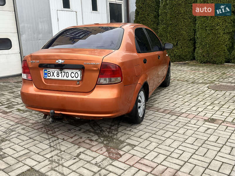 Седан Chevrolet Aveo 2005 в Кам'янець-Подільському