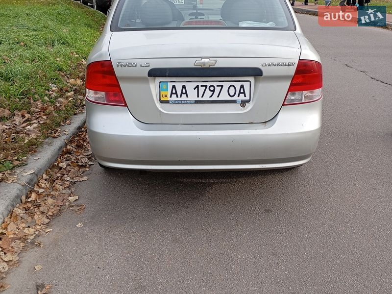 Седан Chevrolet Aveo 2004 в Киеве фото 3 Седан Chevrolet Aveo 2004 в Киеве