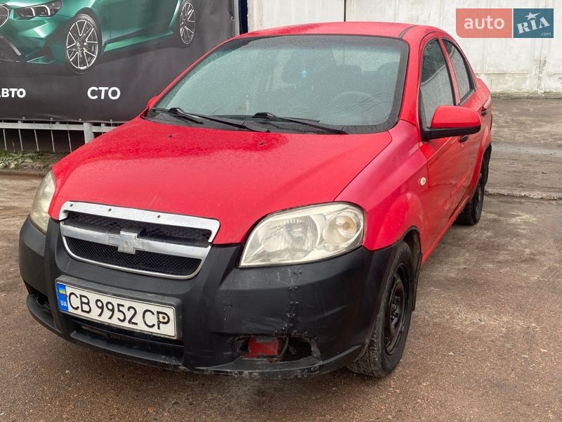 Седан Chevrolet Aveo 2007 в Чернигове