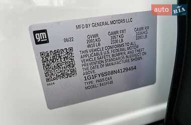 Внедорожник / Кроссовер Chevrolet Bolt EUV 2022 в 