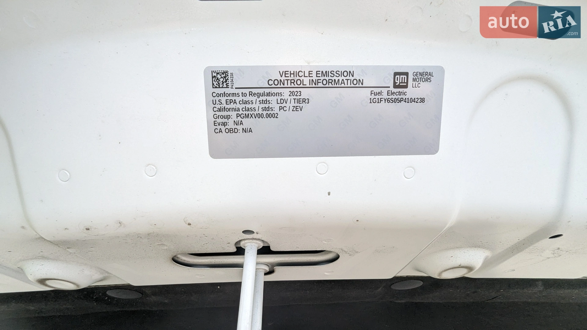 Chevrolet Bolt EUV 2022 VIN 1G1FY6S05P4104238 фото оголошення 43 з 89