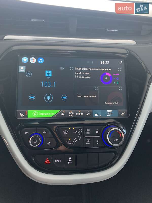 Хетчбек Chevrolet Bolt EV 2021 в Києві фото 14 Хетчбек Chevrolet Bolt EV 2021 в Києві