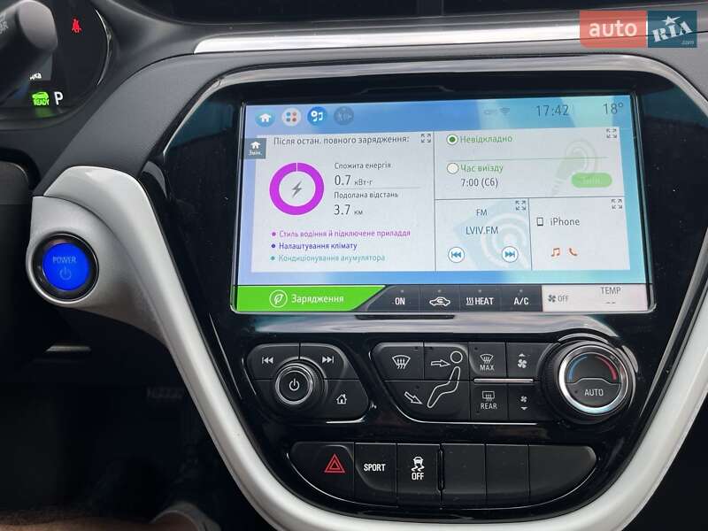 Хетчбек Chevrolet Bolt EV 2018 в Львові