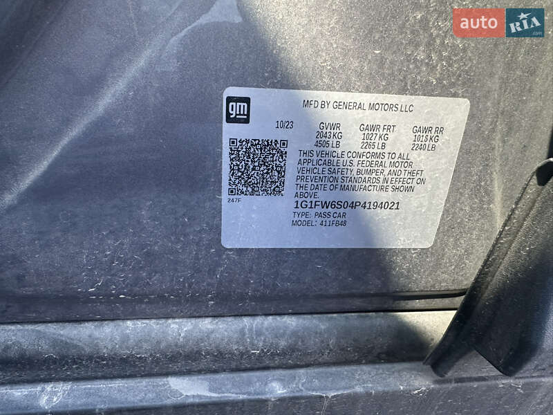 Хэтчбек Chevrolet Bolt EV 2023 в Львове