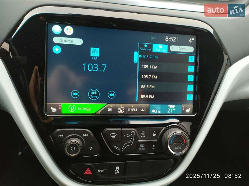 Хетчбек Chevrolet Bolt EV 2018 в Костопілі