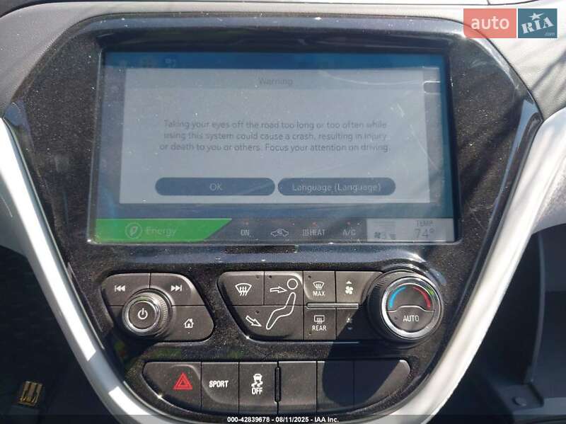 Хэтчбек Chevrolet Bolt EV 2019 в Харькове