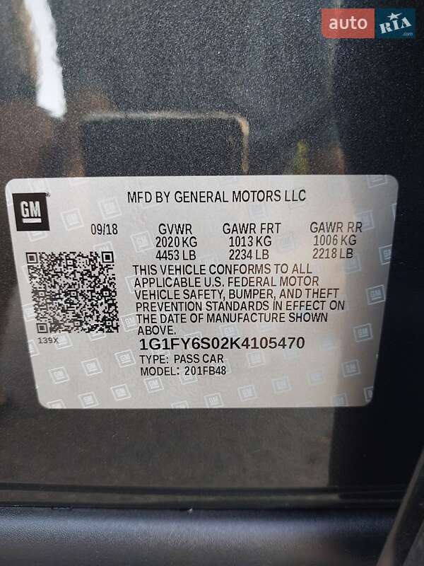 Хэтчбек Chevrolet Bolt EV 2018 в Днепре фото 18 Хэтчбек Chevrolet Bolt EV 2018 в Днепре